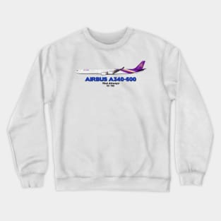 Airbus A340-600 - Thai Airways Crewneck Sweatshirt